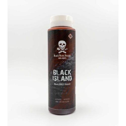 Black Island Rum BBQ-Sauce, 250ml